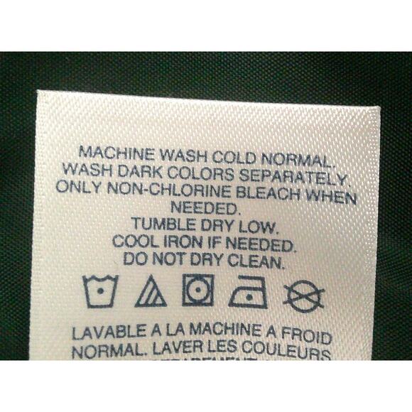 Lands' EndWomen's Size XL Multicolor Plaid Quilted Zip Up Puffer Vest Jacket - Picture 7 of 7